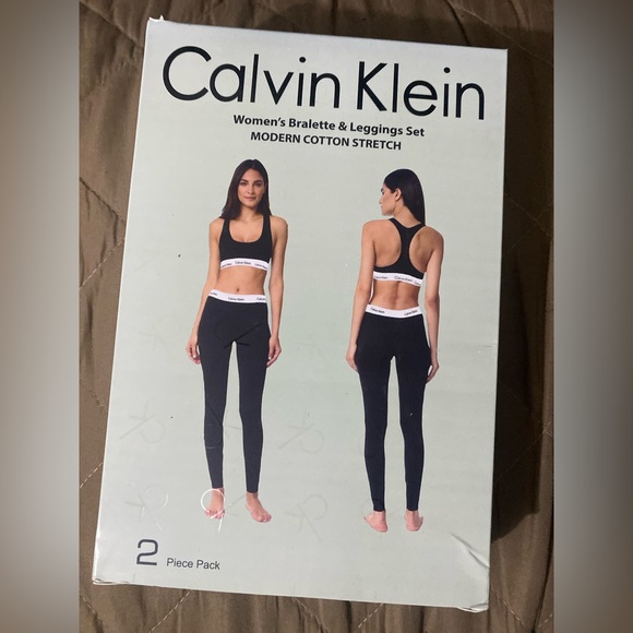 Women's Bralette & Leggings Set
MODERN COTTON STRETCH - Picture 2 of 3